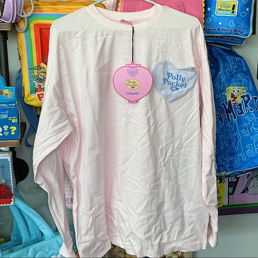 Polly Pocket Pink Long Sleeve Tee